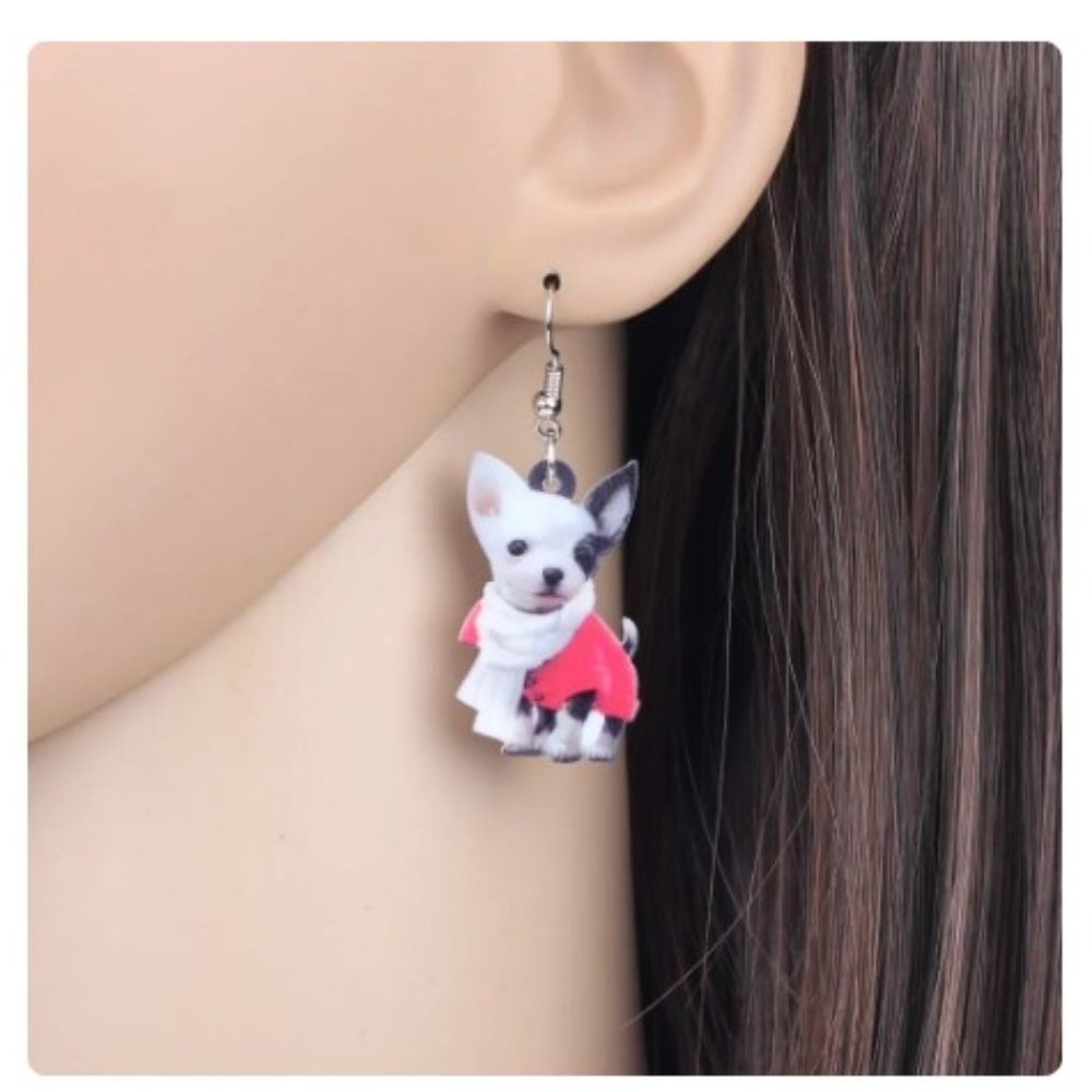 Chihuahua Dog Earring - Picture 3 of 4